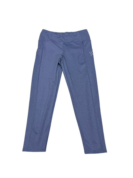 San Francisco City Lights Pants - San Francisco City Lights Women's Legging High Rise Blue Activewear Pockets Sz M